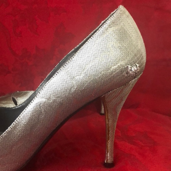 Stuart Weitzman Metallic Sashay Pumps - Picture 5 of 5
